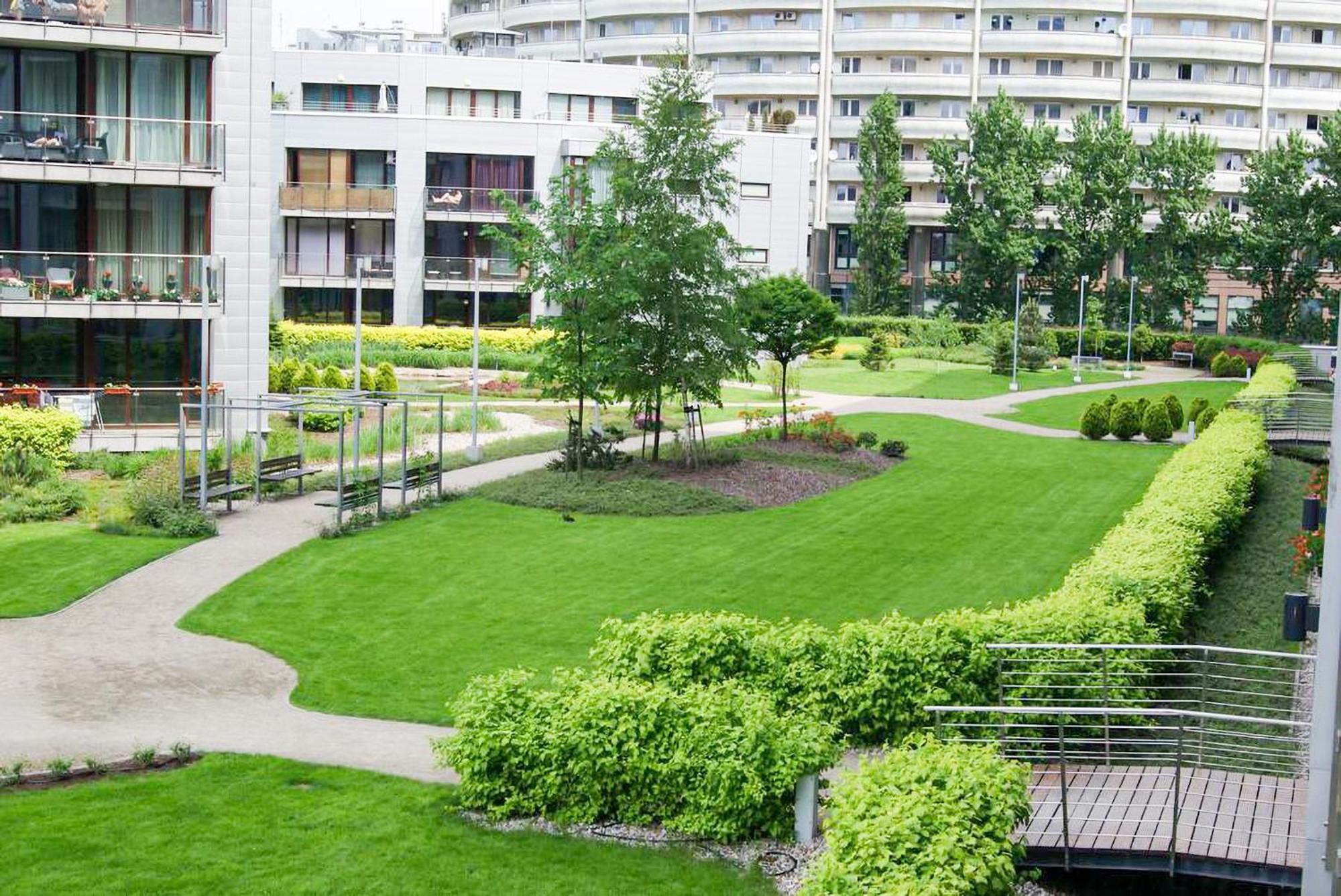 Triton Apartments In Warsaw Exterior photo